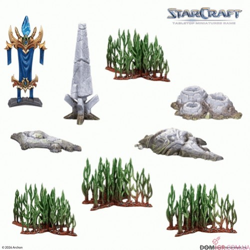Lost Temple - Terrain Expansion Set - StarCraft The Miniatures Game